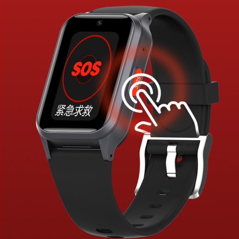 Ceas inteligent cu poziționare GPS, monitorizare tensiune arterială și ritm cardiac, ecran TFT rezistent la apă, încărcare USB, rază de peste 10 m