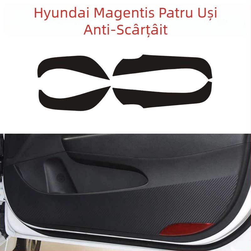 Autocolante decorative pentru interior din PVC fibră de carbon pentru schimbător, consolă centrală și panouri de uși – cu bază adezivă