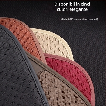 Pernă de șezut auto ventilată cu spate – Material: Ice Silk, Brand: n3, Model: Car ventilated seat cushion, Specificație: Single-chip