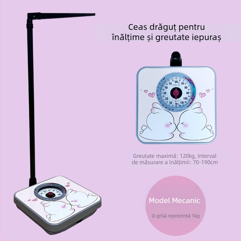 Cântar mecanic Kefli pentru măsurarea greutății, capacitate până la 240 kg