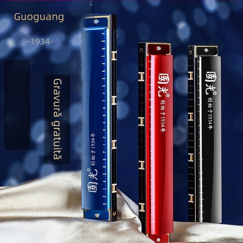 Guoguang GG24 Harmonica polifonică, 24 găuri