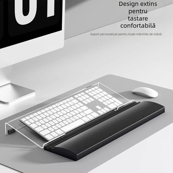 Suport pentru încheietură din silicon pentru tastatură și mouse – durabil, rezistent la uzură, pentru birou și casă