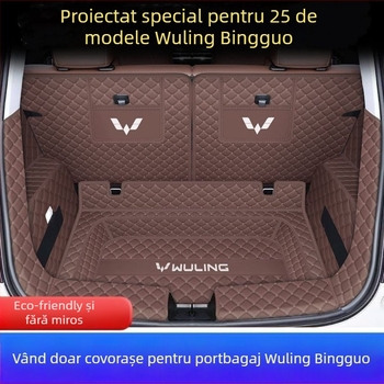 Covoraș portbagaj Wuling Binguo – acoperire completă, suprafață antiderapantă, material TPE + XPE