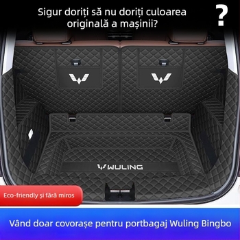 Covoraș portbagaj Wuling Binguo – acoperire completă, suprafață antiderapantă, material TPE + XPE