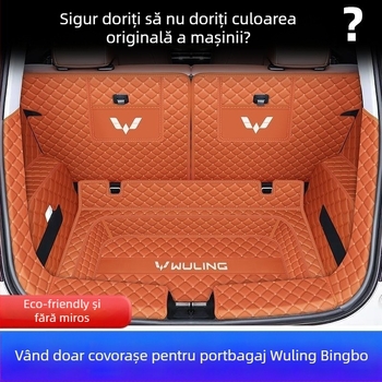 Covoraș portbagaj Wuling Binguo – acoperire completă, suprafață antiderapantă, material TPE + XPE