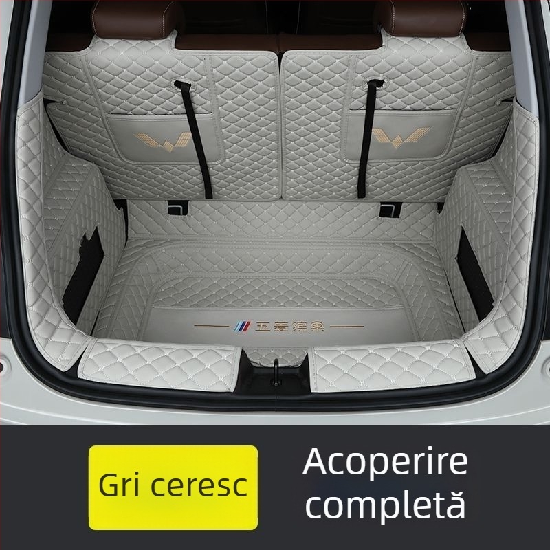 Covoraș portbagaj Wuling Binguo – acoperire completă, suprafață antiderapantă, material TPE + XPE