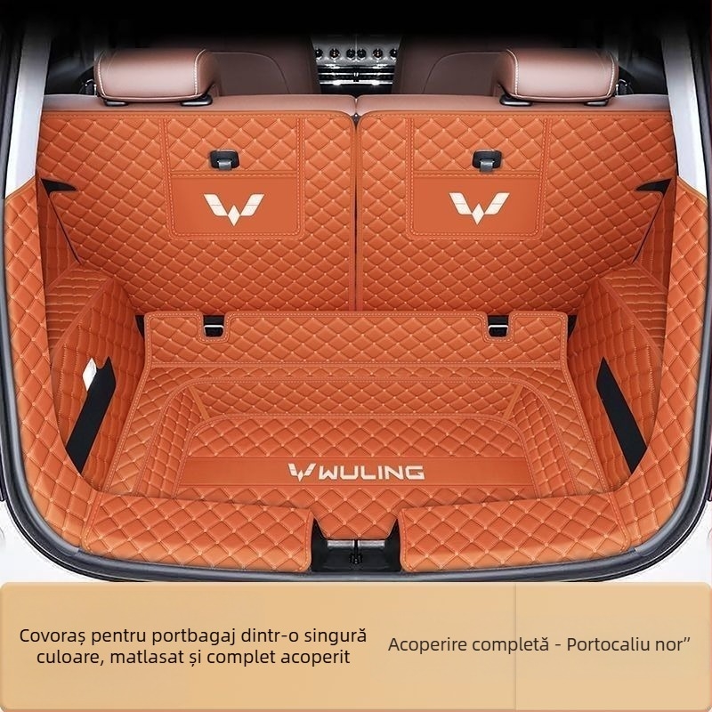 Covoraș portbagaj Wuling Binguo – acoperire completă, suprafață antiderapantă, material TPE + XPE