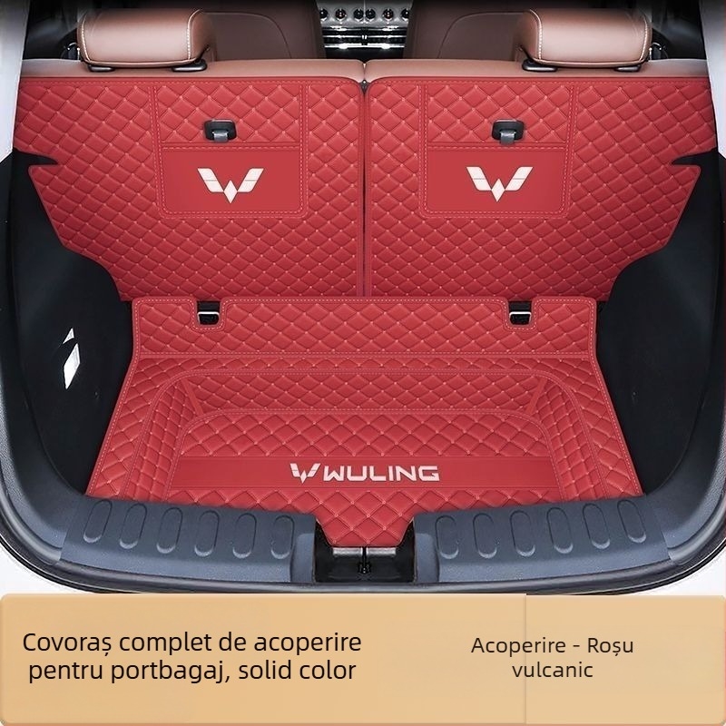 Covoraș portbagaj Wuling Binguo – acoperire completă, suprafață antiderapantă, material TPE + XPE