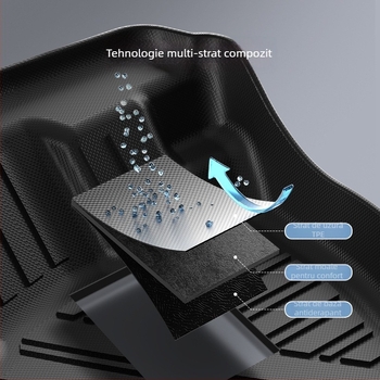 Covorașe de podea pentru mașină — TPE, logo imprimat, Brand Joe's, pentru mașină specială, fără personalizare