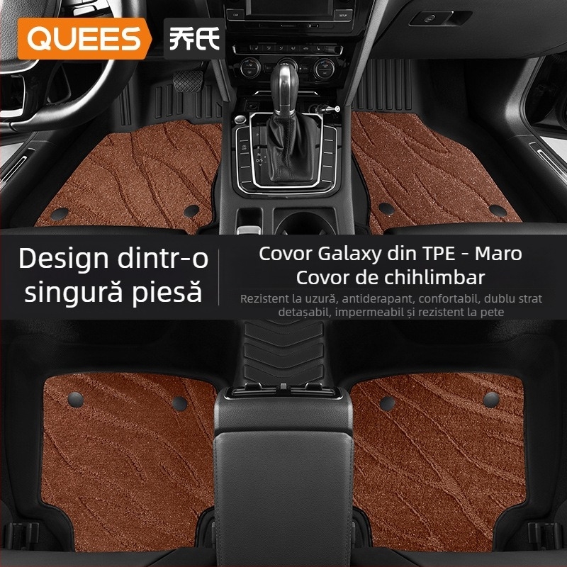 Covorașe de podea pentru mașină — TPE, logo imprimat, Brand Joe's, pentru mașină specială, fără personalizare