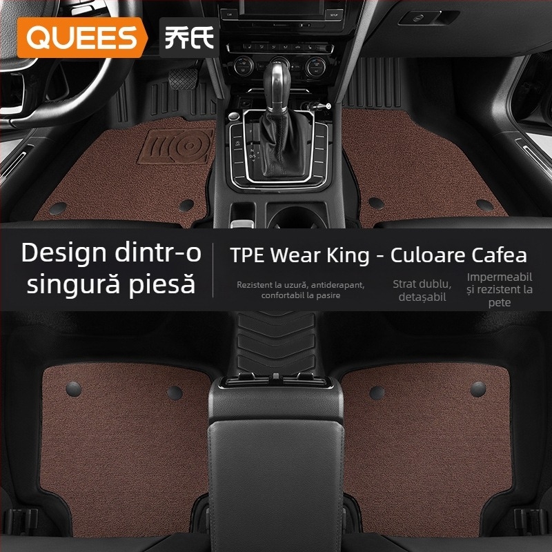 Covorașe de podea pentru mașină — TPE, logo imprimat, Brand Joe's, pentru mașină specială, fără personalizare