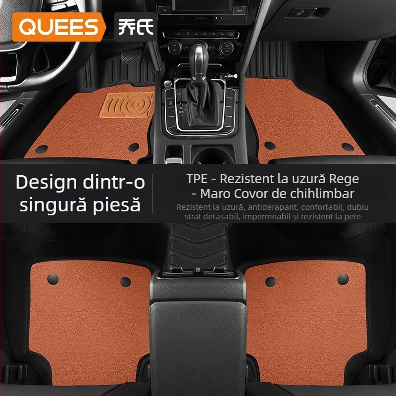 Covorașe de podea pentru mașină — TPE, logo imprimat, Brand Joe's, pentru mașină specială, fără personalizare