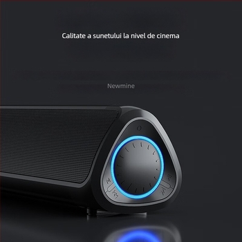 Boxe PC Newman BT60 – 2 canale, USB, 3,5 mm, 40 Hz-20 kHz, putere 5W×2