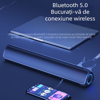 Boxe PC Newman BT60 – 2 canale, USB, 3,5 mm, 40 Hz-20 kHz, putere 5W×2