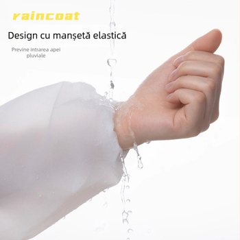 Poncho de ploaie pentru copii, EVA, stil gros, 100 g, ambalat în pungă