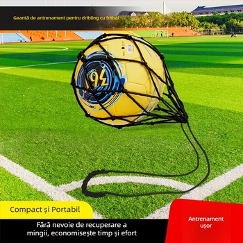 Sac de rețea pentru juggling fotbal – Ajutor de antrenament, ține 1 minge, Polipropilenă, Personalizare disponibilă, Utilizare interior/ exterior