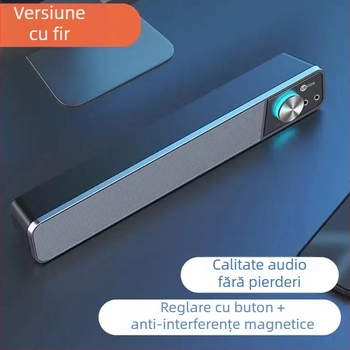 Lecoo DS102 Difuzor de birou cu fir, subwoofer și Bluetooth, pentru laptop și desktop