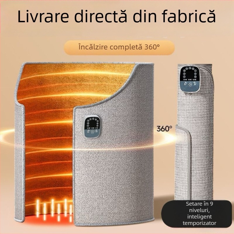 Încălzitor de picioare pentru birou – 3 trepte în jurul piciorului, mecanic, 220V, 200W, încălzire prin priză