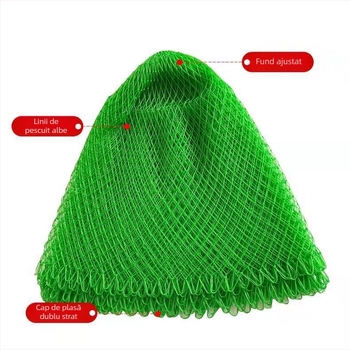 Geantă plasă de pescuit din nailon – material nailon, Mengyang Fishing Gear, protecția pescuitului