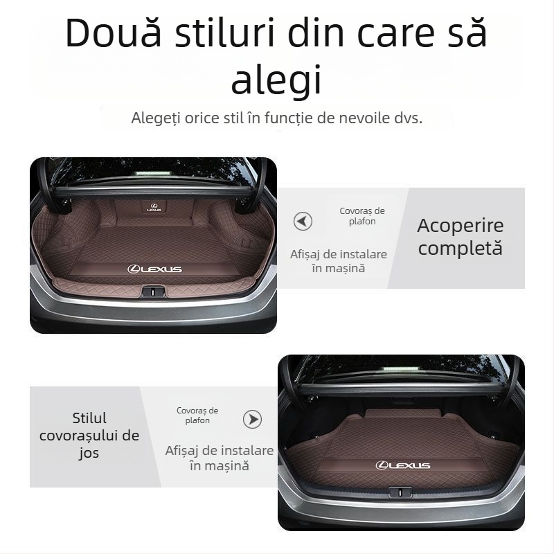 Lexus ES200/ES300h Înveliș portbagaj cu covor - Stil All-Inclusive, Utilizare Exclusivă, Material: Alt