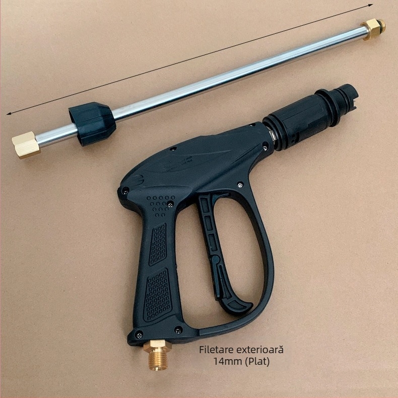 Pistolă de înaltă presiune cu tijă extensibilă, tip 380/55/58, plastice tehnice