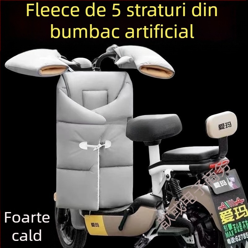 Cuvertură antivânt pentru trotineta electrică, material PVC, utilizare în iarnă, impermeabilă, căldură