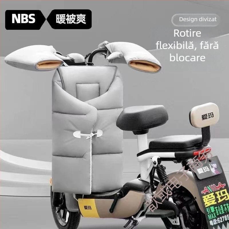 Cuvertură antivânt pentru trotineta electrică, material PVC, utilizare în iarnă, impermeabilă, căldură