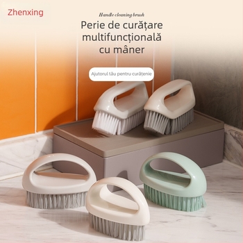 SA7747 Perie de curățare pentru pantofi și haine – plastic, multifuncțională, cu fire dure