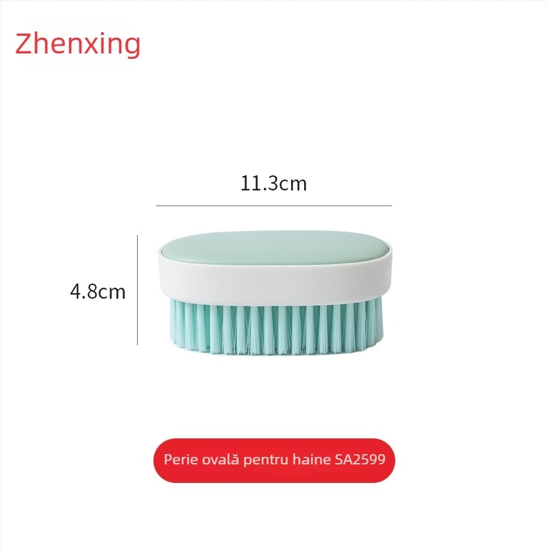 SA7747 Perie de curățare pentru pantofi și haine – plastic, multifuncțională, cu fire dure