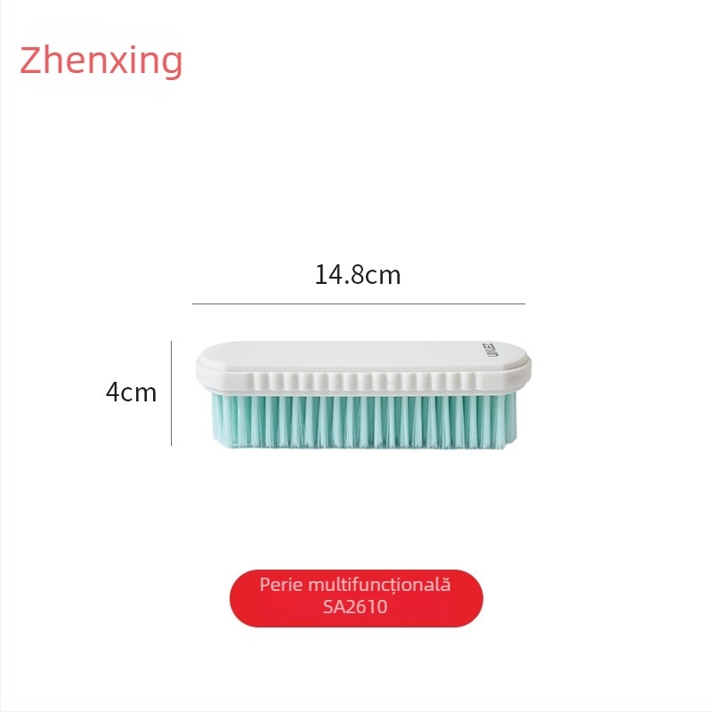 SA7747 Perie de curățare pentru pantofi și haine – plastic, multifuncțională, cu fire dure