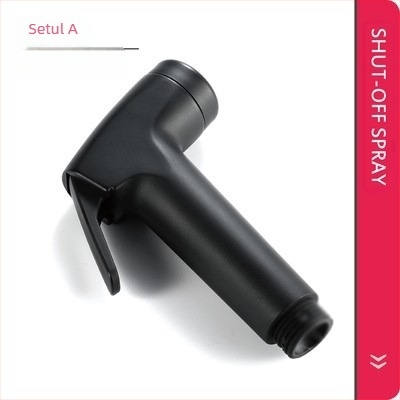 Set spray pentru bidet cu booster pentru toaletă — ABS, ieșire apă fără presiune, curățare podea, toaletă, balcon