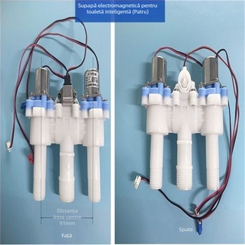 Toaletă inteligentă de uz casnic, sistem de clătire integrat, valvă de impuls și valvă solenoidală — Brand Hcjw/Hengmijia