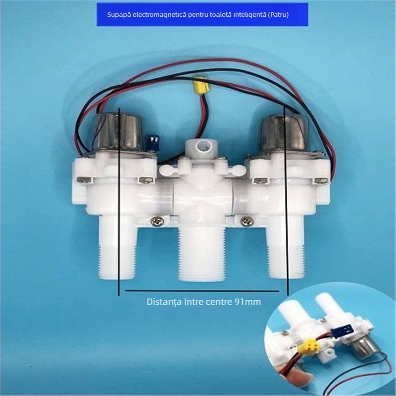 Toaletă inteligentă de uz casnic, sistem de clătire integrat, valvă de impuls și valvă solenoidală — Brand Hcjw/Hengmijia