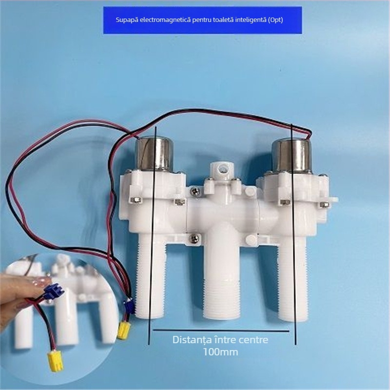 Toaletă inteligentă de uz casnic, sistem de clătire integrat, valvă de impuls și valvă solenoidală — Brand Hcjw/Hengmijia