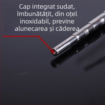 Țeavă telescopic din oțel inoxidabil, reglabilă și extensibilă, pentru cules fructe, suliță de pescuit, stâlp pentru nuca de betel și stâlp pentru con de pin, grosime 0,8 mm