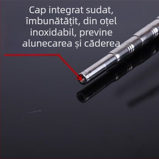 Țeavă telescopic din oțel inoxidabil, reglabilă și extensibilă, pentru cules fructe, suliță de pescuit, stâlp pentru nuca de betel și stâlp pentru con de pin, grosime 0,8 mm