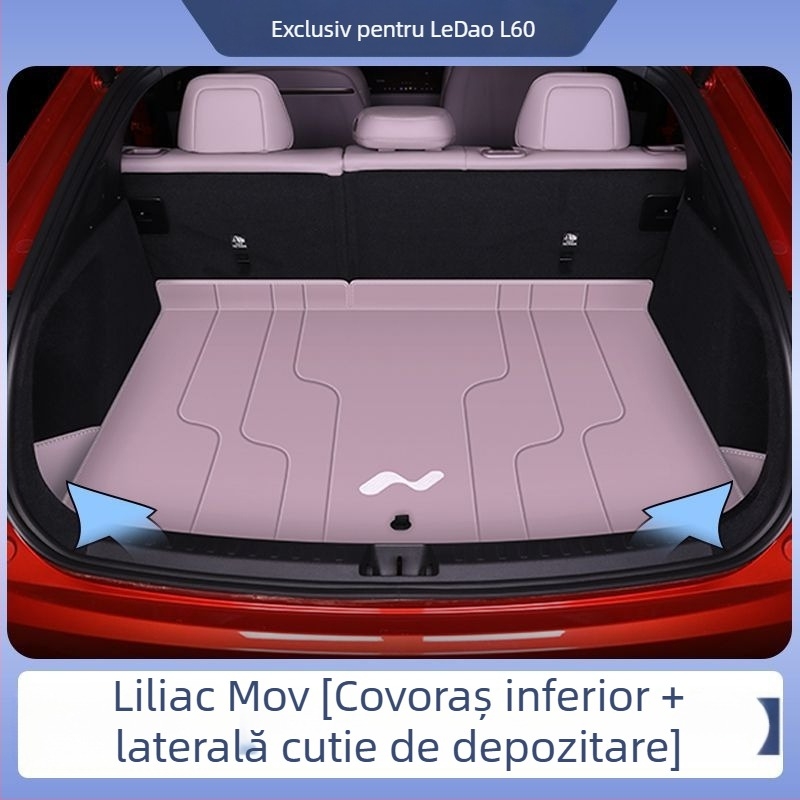 Ledao L60 Trunk Mat Surround pentru Ford, accesoriu decor interior auto, stil complet, fără personalizare