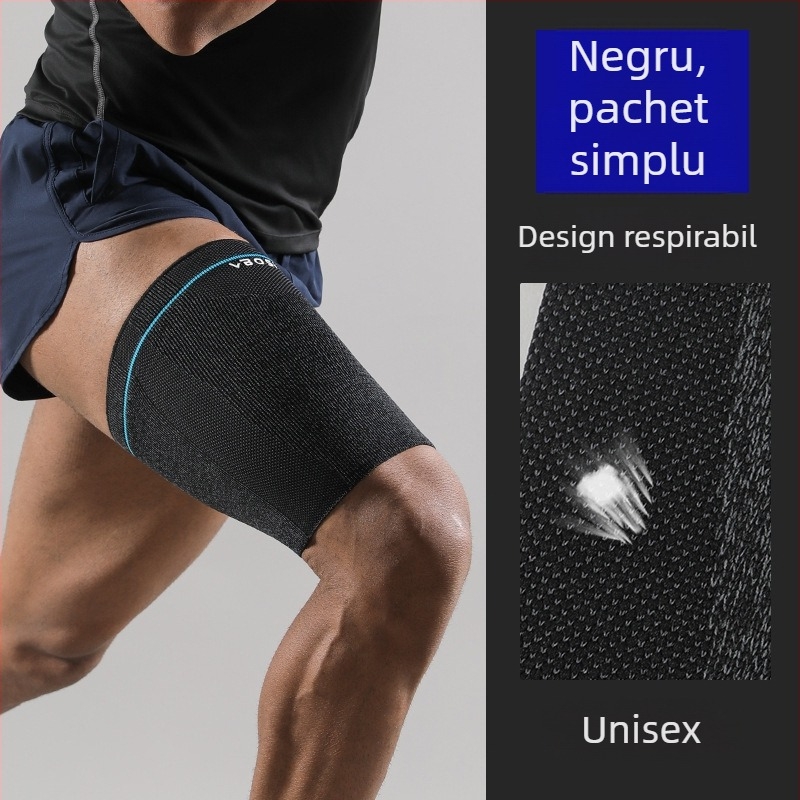 VBOSI Legging de protecție pentru gambe pentru adulți – nailon, potrivit pentru atletism, alergare, baschet, haltere, genuflexiuni