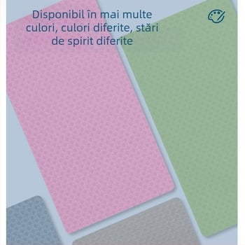 Covoraș de yoga TPE pentru familie, dublu, lat și gros pentru fitness acasă, absorbție a șocurilor și izolare fonică, 10 mm, dimensiuni 200×140/200×120/200×100