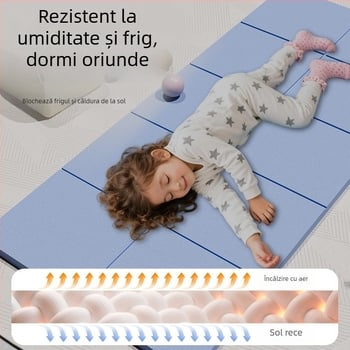 Saltea de yoga pentru antrenamente, material TPE, greutate 500-1200 g, grosime 6 mm