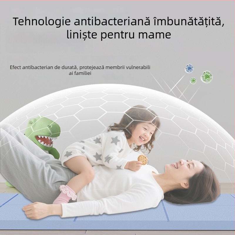 Saltea de yoga pentru antrenamente, material TPE, greutate 500-1200 g, grosime 6 mm
