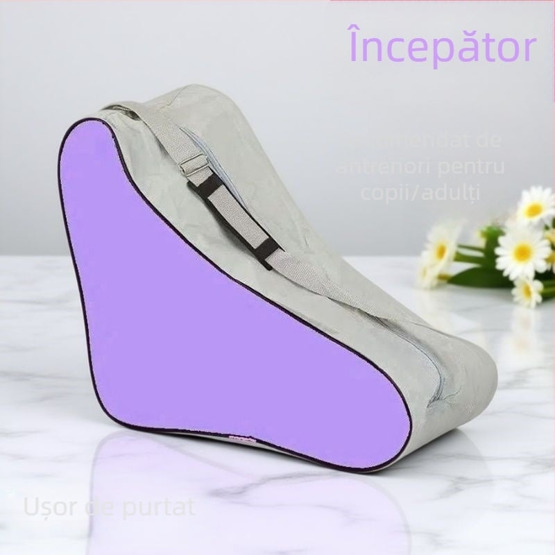 Rucsac pentru patine cu role - Qiaofeng, impermeabil, material Oxford, unisex, pentru sporturi în aer liber, primăvara 2025