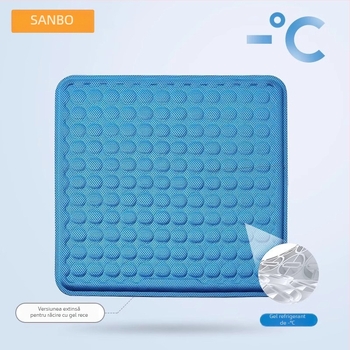 Perne de scaun auto cu gel de răcire pentru vară, suprafață din plasă respirabilă, design dintr-o singură bucată, potrivire universală, brand Follow the Way