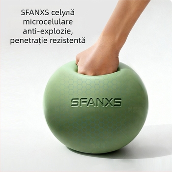 Minge Pilates Pro, rezistentă la rupere, PVC pentru yoga, 380 g