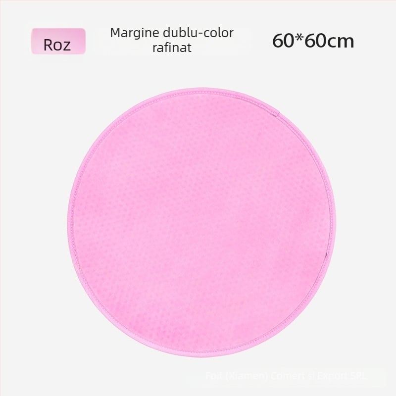 Covoraș EVA pentru sărit cu coarda, antiderapant, silențios, formă rotundă, grosime 0.9 cm, greutate 500 g, potrivit pentru alergare și fitness