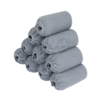 Coveruri de încălțăminte de unică folosință, din material nețesut, îngroșate și antiderapante, pentru uz interior, protecție împotriva prafului, 100 buc. pe pachet