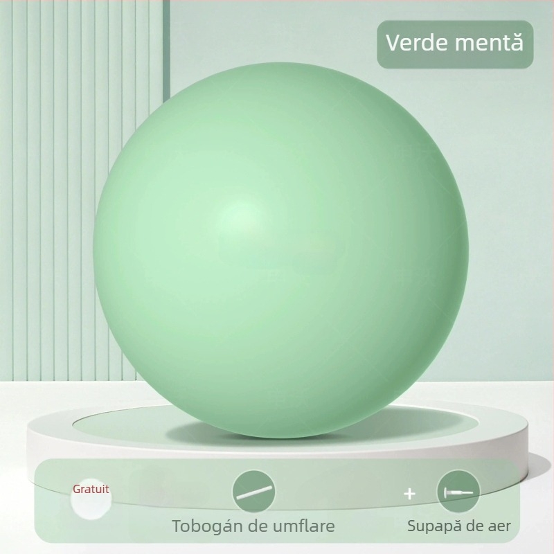 minge de yoga Cat Jia – PVC, greutate 100, este umflabilă, pentru reabilitare podea pelviană și fitness