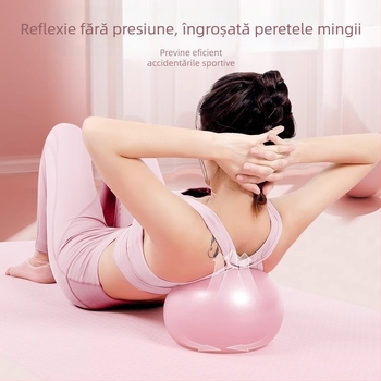 minge Pilates, îngroșată și anti-explozie, gonflabilă, PVC, 100 g, pentru utilizare acasă, yoga și reabilitare, antrenament de integrare senzorială pentru femei însărcinate și copii