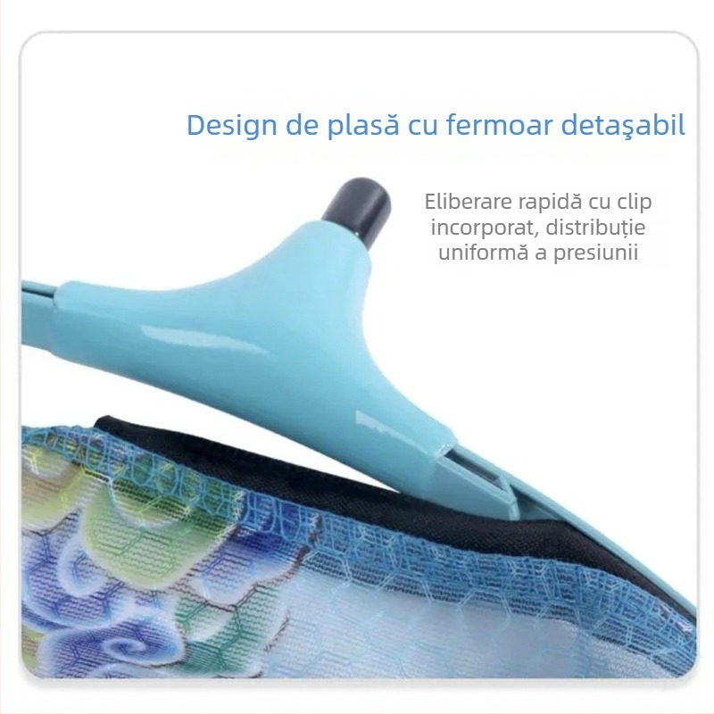 Plasă de pescuit cu husă — plasă fină anti-încâlcare, ultraușoară, adâncime 28 cm, sarcină 20 kg, cod Xc6512, plasă din nano-fibră