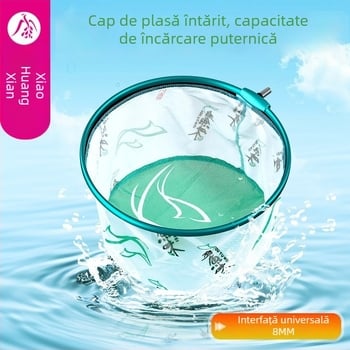 Cap de plasă pentru pescuit – plasă K08, adâncime 35 cm, structură îngroșată, uscare rapidă